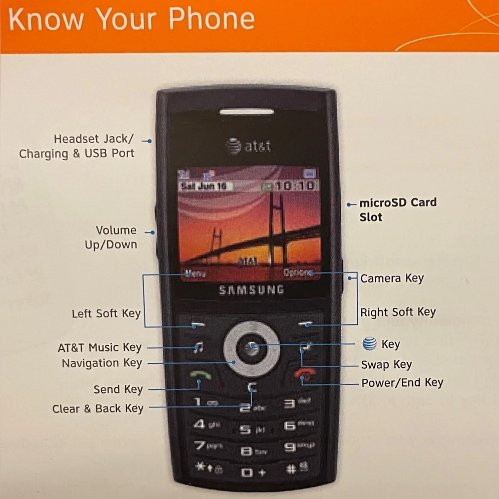 Samsung 3G Mobile Phone Model: SGH-A727 NO BATTERY